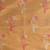 Beige tissue saree with ethnic motifs and golden border