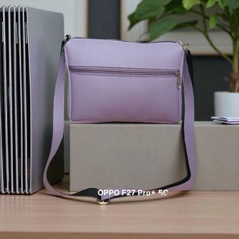  Stylish Plaid & Bow Crossbody Bag 2