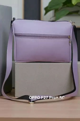  Stylish Plaid & Bow Crossbody Bag