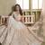 off white butterfly net thread sequence lehenga choli