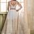 off white butterfly net thread sequence lehenga choli