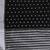Black cotton saree with white border and woven patterns