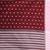 Red cotton saree with white border and woven patterns