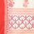 Off white and red cotton saree with traditional woven border