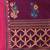 Magenta and pink cotton saree with traditional woven border