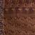 Maroon cotton saree with beige border and traditional woven pallu