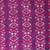 Elegant purple cotton saree with geometric floral borders