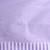 Elegant white and violet striped cotton handspun saree with pom pom border