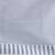 Elegant white and grey striped cotton handspun saree with pom pom border