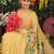 YELLOW LINEN COTTON FANCY SAREE