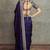 New exclusive designer sequins saree With Blouse Set For Women's