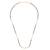 Traditional trendy stylish cz studded gold plated black beaded adjustable chain mangalsutra for women