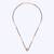 Traditional incredible heart shape gold plated black beaded adjustable chain mangalsutra for women