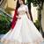 White Silk Zari Sequins Thread Embroidery Work Wedding Lehenga Choli