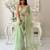 pista multi weaving Sequins jimmy chu saree with blouse piece