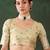 pista woven designer brush printed khadi organza saree with blouse piece