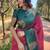 pink weaving jari designer art silk saree with blouse piece