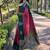 pink weaving jari designer art silk saree with blouse piece