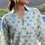Blue printed cotton co-ord set - set of 2