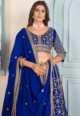 Designer Indian Lehenga Choli Set Bridal Lengha for Women 4