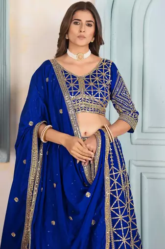 Designer Indian Lehenga Choli Set Bridal Lengha for Women