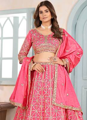 Designer Indian lehenga choli set bridal lengha for women 3