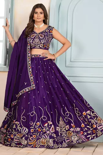 Designer indian lehenga choli set bridal lengha for women