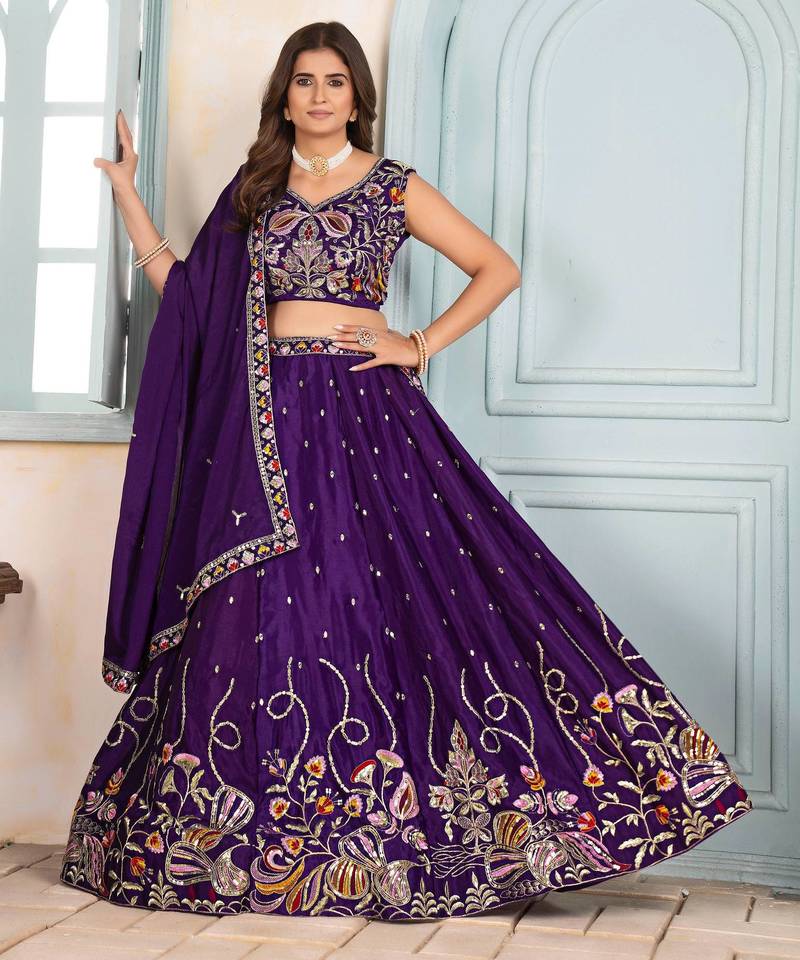 Designer indian lehenga choli set bridal lengha for women