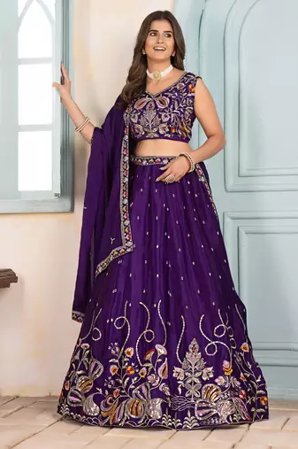 Designer indian lehenga choli set bridal lengha for women