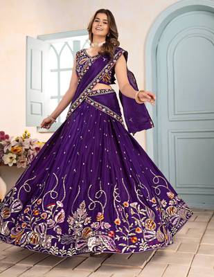 Designer indian lehenga choli set bridal lengha for women 4
