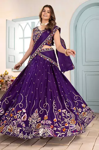 Designer indian lehenga choli set bridal lengha for women
