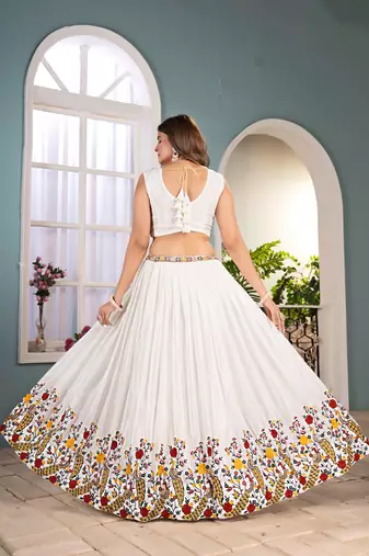 Designer Indian lehenga choli set bridal lengha for women
