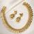 Traditional lakshmi devi coins necklace