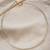 Imitation multi layers wire chain necklace