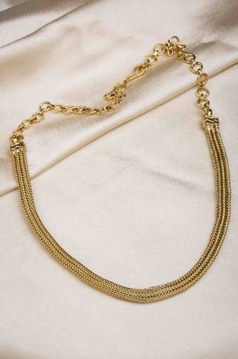 Antique finish simple daily wear chain