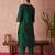 Rajgranth women's chanderi silk embroidered kurta set with jacquard dupatta