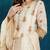 Rajgranth women's cotton chanderi fabric jacquard print kurta set with dupatta