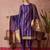 Rajgranth women's cotton chanderi fabric jacquard print kurta set with dupatta