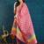 Rajgranth women's cotton chanderi fabric jacquard  kurta set with jacquard print dupatta