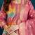 Rajgranth women's cotton chanderi fabric jacquard  kurta set with jacquard print dupatta