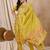 Rajgranth women's cotton chanderi fabric jacquard print kurta set with dupatta