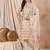 Rajgranth women's cotton chanderi fabric jacquard print kurta set with dupatta