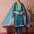 Rajgranth women's exclusive pure silk fabric bandhej print straight kurtaset with dupatta.