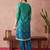 Rajgranth women's exclusive pure silk fabric bandhej print straight kurtaset with dupatta.