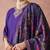 Rajgranth women's exclusive roman silk fabric hand work neckline solid print anarkali kurtaset with dupatta.