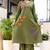 Silly cotton semi-anarkali printed kurti-pant-dupatta  set