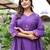 Silly cotton semi-anarkali printed kurti-pant-dupatta  set