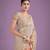 Imaginative beige & red woven butti pattern cotton silk saree