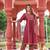Cotton cambric a-line kurti-pant-dupatta  set