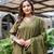 Silly cotton semi-anarkali printed kurti-pant-dupatta  set